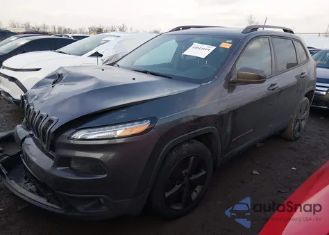 2016 Jeep Cherokee 75Th Anniversary из США, поврежденный, VIN 1C4PJLCBXGW273870